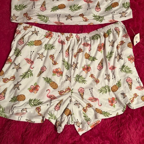 Kensie Brand Summer Pajamas 2 Pc Set - Picture 2 of 6